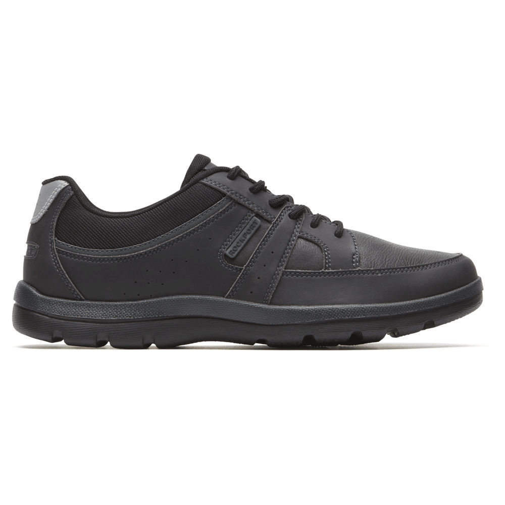 Tenis Rockport Homem Pretas - Get Your Kicks Blucher - 37905ZDMX